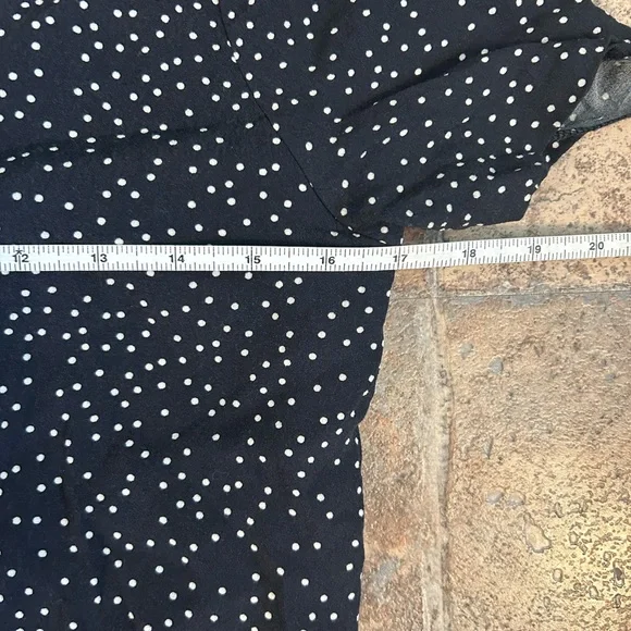 Madewell back zip polka dot dress - Picture 10 of 11